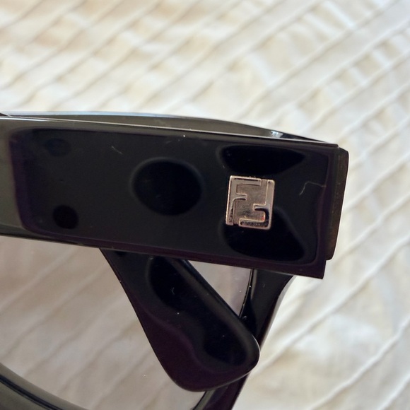 Fendi Black Square Sunglasses - Picture 2 of 3